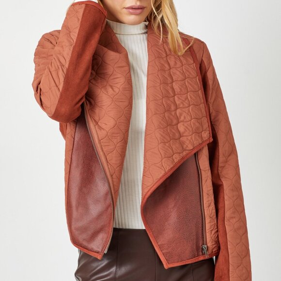 **NEW** MYSTREE DRAPE QUILTING JACKET - Picture 2 of 6